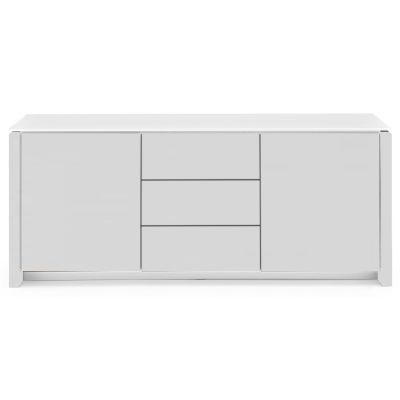 Mag Wood Sideboard (Optic White Lacquer|White) - OPEN BOX