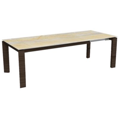 Omnia Glass Extension Table