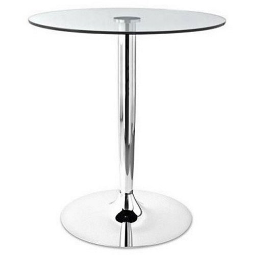 Planet Glass Table by Connubia (Bar Height)-OPEN BOX RETURN