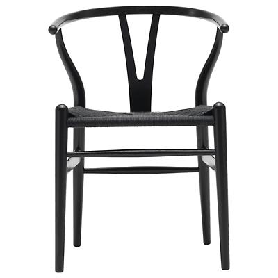 CH24 Wishbone Chair - Black Edition
