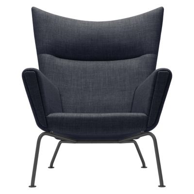 CH445 Wing Lounge Chair Black Edition by Carl Hansen at