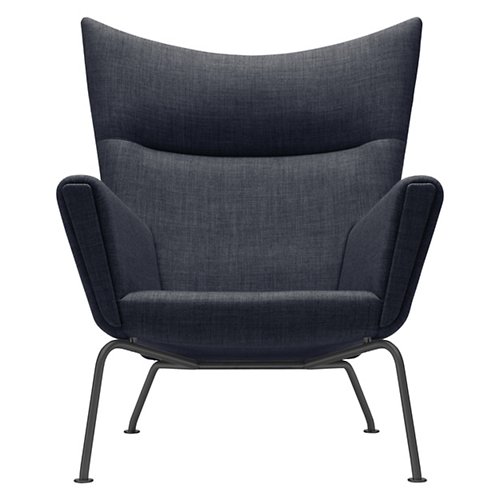 CH445 Wing Lounge Chair - Black Edition
