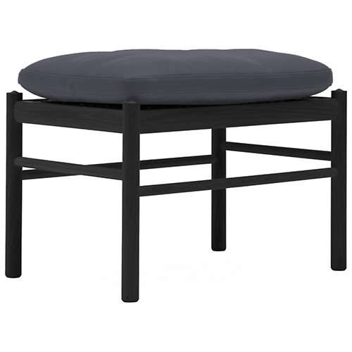 OW149F Colonial Footstool - Black Edition