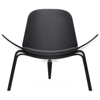 CH07 Shell Lounge Chair - Black Edition