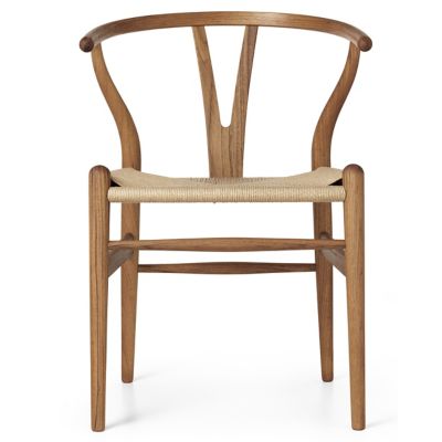 CH24 Wishbone Chair (Natural Paper Cord|Oiled Teak)-OPEN BOX