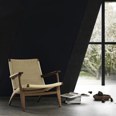 Shown in Natural Paper Cord, Smoked Oak