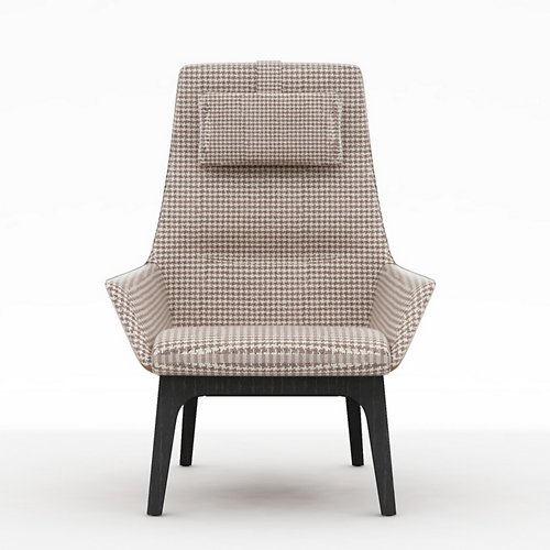 Qing High Back Lounge Chair
