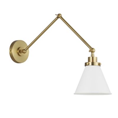 Wellfleet Double Arm Adjustable Wall Sconce