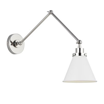 Wellfleet Double Arm Adjustable Wall Sconce