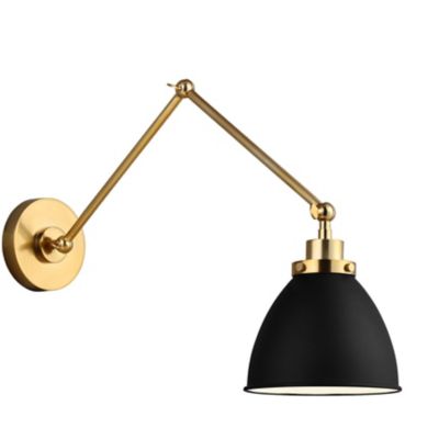 Wellfleet Double Arm Dome Wall Sconce