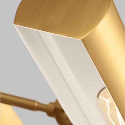 Shown in Burnished Brass finish, detail view