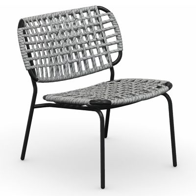 Black garden string outlet chair