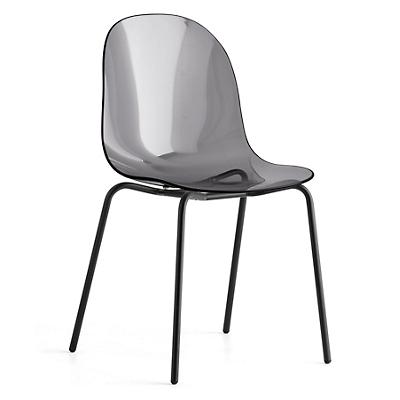 Academy Transparent Chair Metal Base