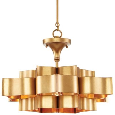 Grand Lotus Semi-Flushmount/Pendant