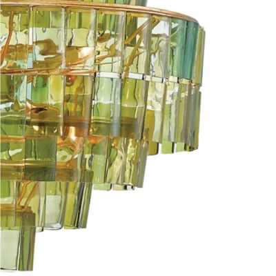 Shown in Green with Dark Contemporary Gold Leaf finish, detail view