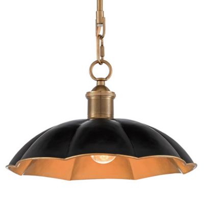 Elias Pendant by Currey & Company (Black) - OPEN BOX RETURN