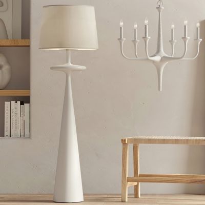 Giacomo White Floor Lamp - Thumbnail 5
