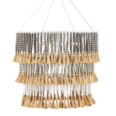 St. Barts Taupe Chandelier