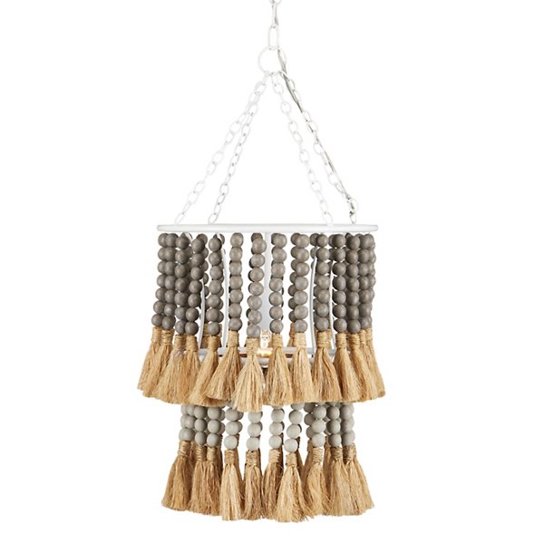 St. Barts Taupe Pendant