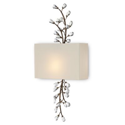 Crystal Bud Tall Wall Sconce