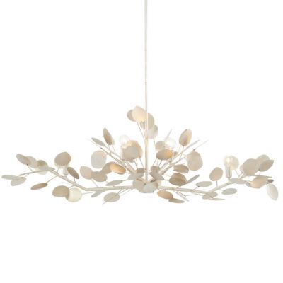 Lunaria Oval Chandelier (Silver Leaf) - OPEN BOX RETURN