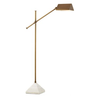 Repertoire Brass Floor Lamp