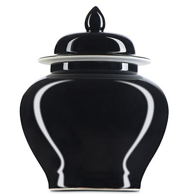 Imperial Black Temple Jar