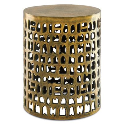 Alvar Accent Table (Antique Gold) - OPEN BOX RETURN