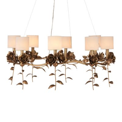 Nature Inspired Brass Chandelier Lighting Fixtures at Lumens