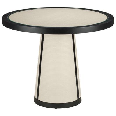 Deanna Raffia Accent Table