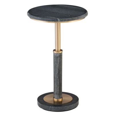 Miles Travertine Accent Table