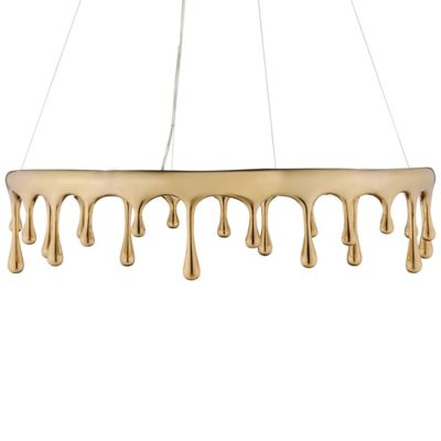 Liquid Gold Chandelier