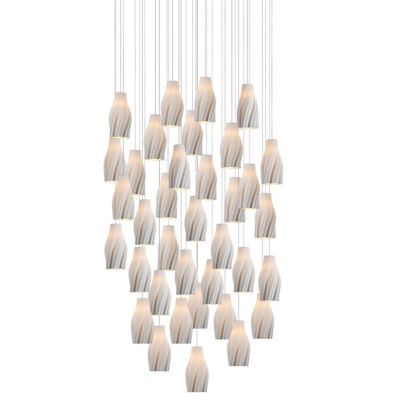 Posh Large Round Multi-Light Pendant