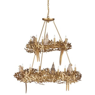 Aviary Two-Tier Chandelier