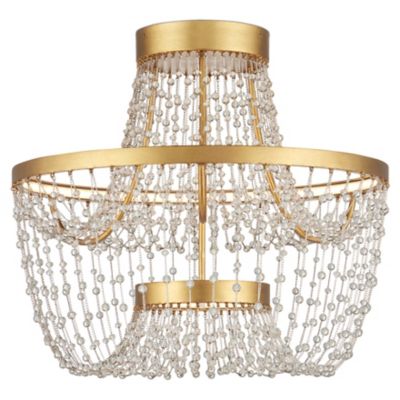 Mademoiselle LED Semi-Flushmount