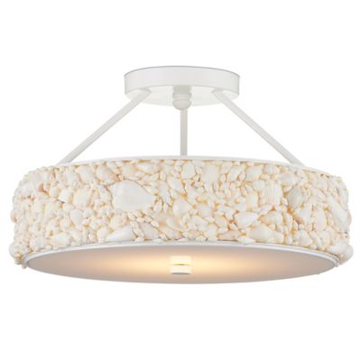 Turbinella LED Semi-Flushmount