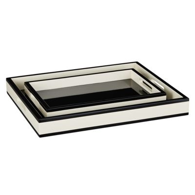 Lacquer Tray, Set of 2