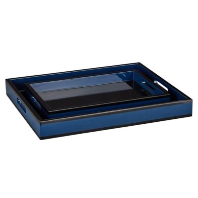 Lacquer Tray, Set of 2