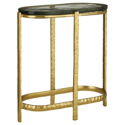 Acea Side Table (Gold) - OPEN BOX