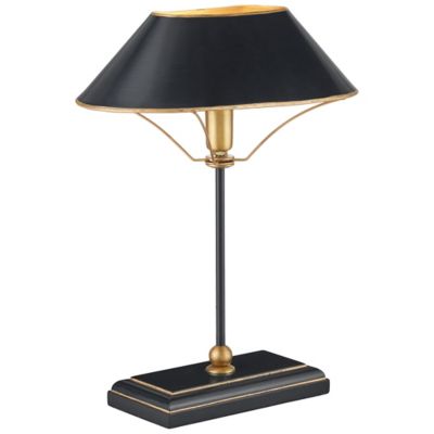 Daphne Table Lamp (Black with Gold) - OPEN BOX