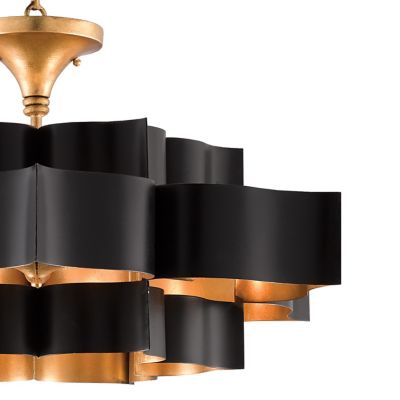 Shown in Satin Black finish, Detail view