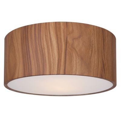 Dexter Woodgrain Flushmount