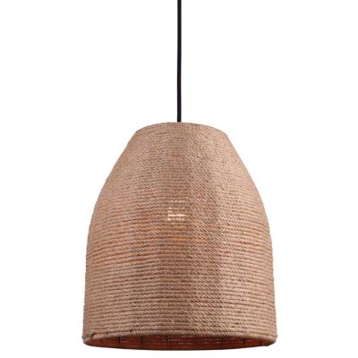 Aubrie Pendant (Matte Black with Rope) - OPEN BOX