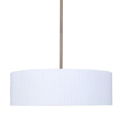 Rexton Pendant (Matte White with Gold|Small) - OPEN BOX
