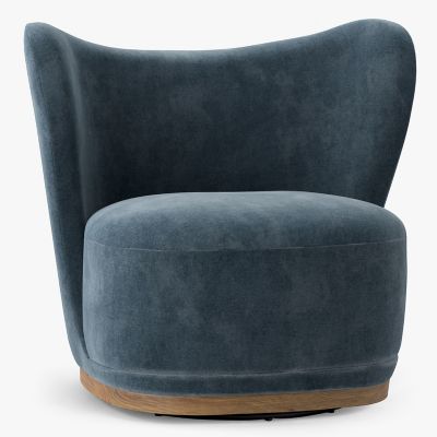 Button Atelier x Co. House Designs Odell Swivel Chair