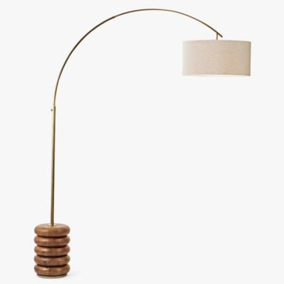 Button Atelier x Co. House Designs Sandia Arc Floor Lamp