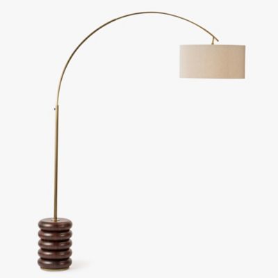 Button Atelier x Co. House Designs Sandia Arc Floor Lamp
