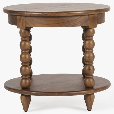 Button Atelier x Co. House Designs Spindle End Table