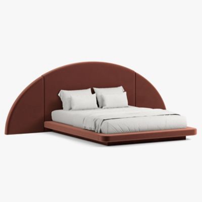 Button Atelier x Co. House Designs Hendrix Half Moon Bed