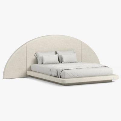Button Atelier x Co. House Designs Hendrix Half Moon Bed